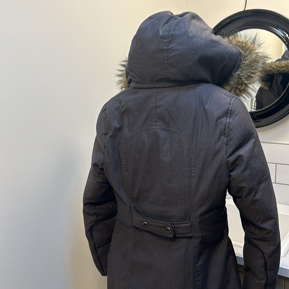 Soia & Kyo medium length down coat Sz M - Picture 3 of 10